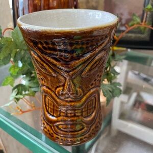 Daga Hawaii pottery tiki mug jar Vgt